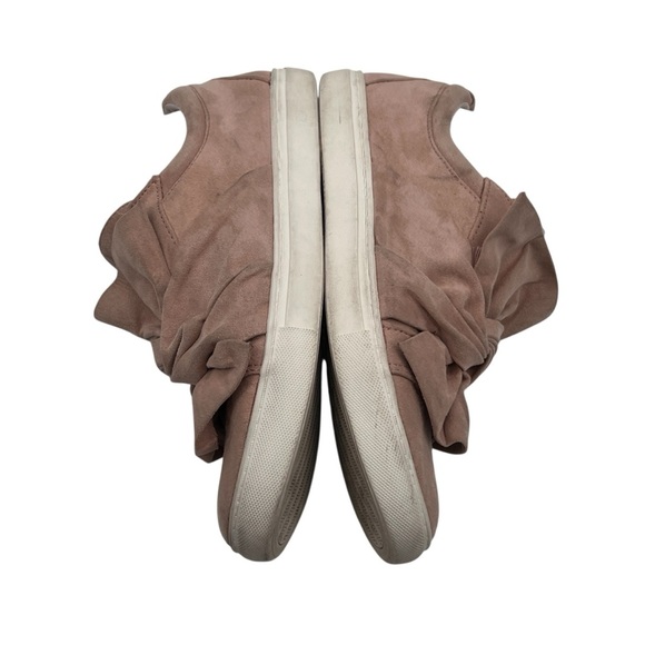 Kenneth Cole Reaction Blush Suede Bow Fashion Sneakers Size 8 1/2 Women’s - Picture 8 of 10